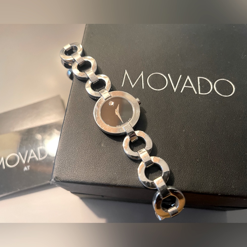 Movado watch small face